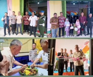 Peresmian Kantor PT. Cakrawala Nusa Muda Bakauheni Lampung Selatan disimbol dengan Gunting Pita