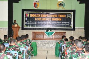 Tingkatkan Kemampuan Apkowil, Kodim 0822 Bondowoso Gelar Sosialisasi
