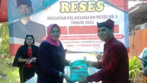 Anggota DPRD Komisi IV dari Fraksi PDI Perjuangan Melaksanakan RESES 3 Kabupaten Banyuwangi