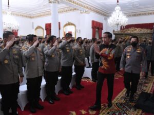 Lima Arahan Presiden Jokowi kepada Jajaran Polri