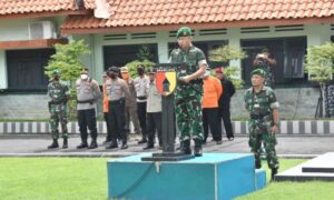 Kodim 0825 Laksanakan Apel Pasukan Penanggulangan Bencana