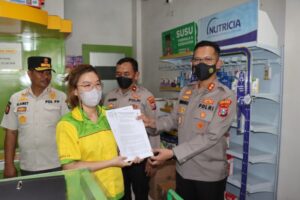 Kapolres Bondowoso Gandeng Dinas Terkait Lakukan Sidak Disejumlah Apotik