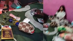 Tiga Wanita Ditemukan Sekamar Dengan Dua Pria Beserta Alat Hisap Sabu di Kontrakannya