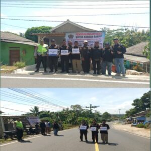 Ormas LAPBAS PAC Bakauheni Menggelar Bakti Sosial Untuk Korban Banjir Lampung Selatan