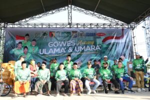 Peringati Hari Santri Nasional, Dandim 0822 Bersama Forkopimda Bondowoso Gowes Sareng Ulama’ Dan Umara’