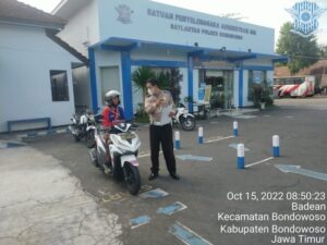 Satlantas Polres Bondowoso Inovasi Serasa Tape Bagi Pemohon SIM dan SIM Delivery