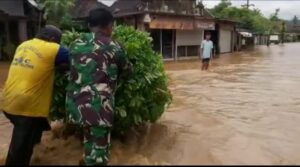 Kecamatan Pesanggaran Kembali Diterjang Banjir
