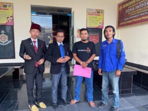 LBH Abu Nawas Mendampingi Dirut Lensa Nusantara Datangi Polres Bondowoso Ada Apa?