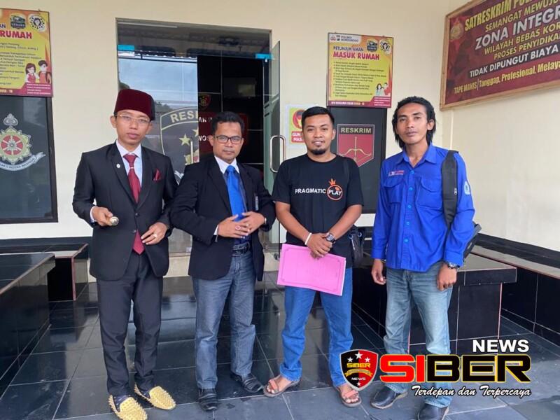 LBH Abu Nawas Mendampingi Dirut Lensa Nusantara Datangi Polres Bondowoso Ada Apa?