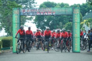 Gowes Bersama Pangdivif 2 Kostrad