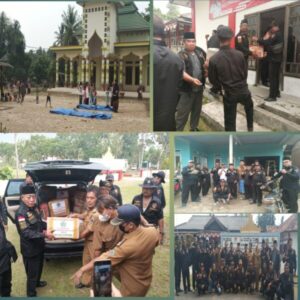 Ormas LAPBAS PAC Bakauheni Salurkan Bantuan Sosial Korban Banjir Kecamatan Candipuro Lamsel