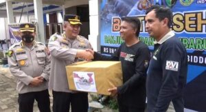 Biddokes Polda Jatim Beserta RS Bhayangkara Bondowoso Buka Posko Kesehatan