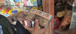 Giat Gabungan Sat Pol PP dan Bea Cukai Jember Dalam Rangka Operasi Peredaran Rokok Ilegal Diwilayah Kab. Bondowoso