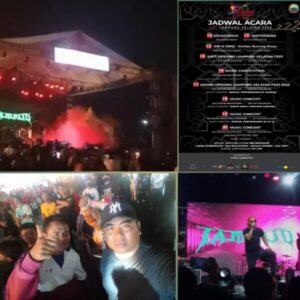 Band Legendaris Jamrud Meriahkan Hut Kabupaten Lampung Selatan Ke-66