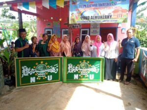 Paud Almuhzaky Beserta Bunda Paud Melaksanakan Giat Sulam Kaligrafi