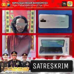 Satreskrim Polres Bondowoso Berhasil Bekuk Pelaku Pencurian HP