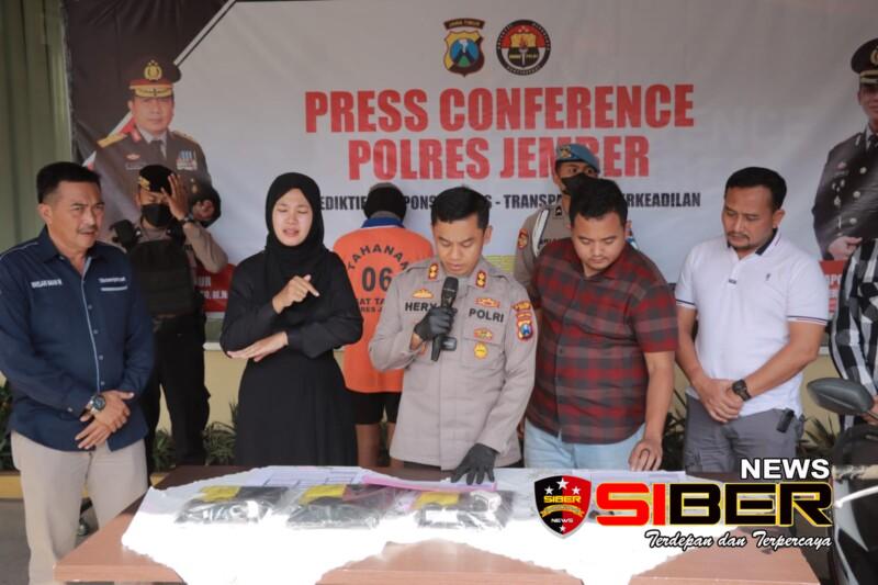 Respon Cepat Polres Jember, Curanmor di Lingkungan Kampus Berhasil Diungkap