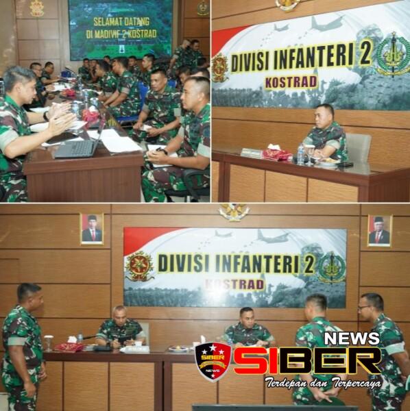 Kasdivif 2 Kostrad Membuka Jalannya Kegiatan Tim Current Audit Itjenad TA 2022