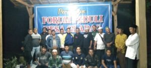 Warga Empat Dusun Kompak Berkumpul Dalam Acara Peresmian Forum Peduli Desa Gladag Rogojampi