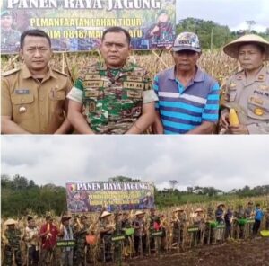 Panen Raya Jagung, Pemanfaatan Lahan Milik TNI AD