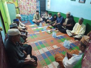 Meski Diguyur Hujan Acara Tahlilan Hari Ketiga Almarhum Ayah Ketum MPSU Sukses Ditangan STM Formab