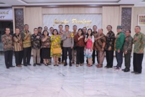 Kapolda Lampung Menerima Audiensi Dari Persekutuan Gereja Indonesia Wilayah Lampung