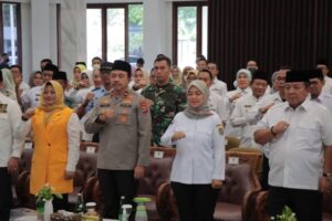 Wakapolda Lampung Brigjen Umar Hadiri Acara Syukuran Pencapaian Provinsi Lampung Pada Tahun 2022