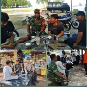 Pasca Siaga Pam Nataru 2022-2023, Babinsa Koramil 421-03/Pnh Kembali Aktivitas Diwilayah Binaannya