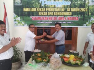 Perhutani Bondowoso dan Seluruh Karyawan Memperingati Hari Ulang Tahun Sekar Ke-18