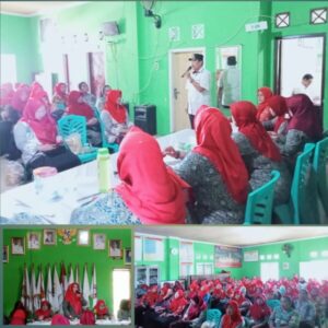 Kepala Desa Bakauheni Sukirno Pimpin Giat Rutin Rakor PKK Bulanan