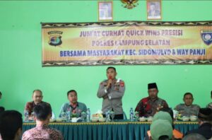 Aspirasi Masyarakat, Jum’at Curhat Quick Wins Presisi di Sidomulyo