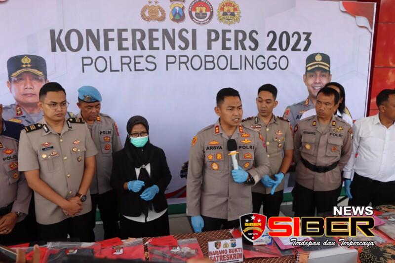 Polres Probolinggo Berhasil Amankan Tersangka Pembunuhan Bermotif Asmara