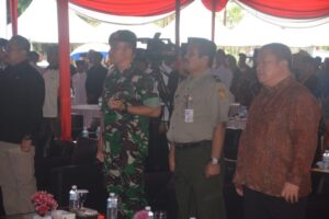 Dandim 0822 Dan Forkopimda Bondowoso Sambut Wakil Menteri Pertanian RI