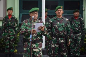 Kodim 0822 Bondowoso Gelar Kegiatan Upacara Bulanan 17an