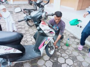 Tambal Ban Online Iwan di Wilayah Bakauheni Sangat Membantu Dalam Keadaan Darurat