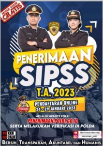 Mulai 24 – 29 Januari 2023, Resmi Dibuka Pendaftaran Anggota Polri Dari Sarjana (SIPSS), Simak Persyaratannya