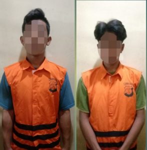 Rampas Handphone, Dua Pemuda Katibung di Ringkus Polsek Katibung