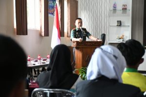Dandim 0822 Bondowoso Seminar Kebangsaan Bersama pelajar SMAN dan SMKN Se Bondowoso