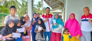 Jumat Berkah, Diisi Dengan Santunan Anak Yatim Piatu Oleh Dewan Pembina DPD IWO Indonesia Lamsel