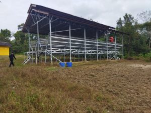 Pembangunan Kandang Ayam Anggaran Dana Desa TA. 2020, Diduga Kandas di Makan Waktu