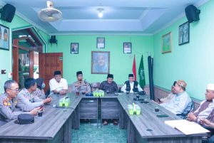 Kapolres Situbondo Silaturahmi dengan PCNU, Perkuat Sinergitas Jaga Kamtibmas dan Cegah Paham Radikalisme