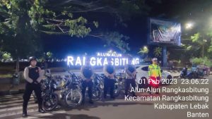 Guna Mencegah Aksi Kejahatan, Sat Samapta Polres Lebak Melaksanakan Giatan Patroli
