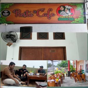 DPD IWO Indonesia Lamsel Gelar Pertemuan di Resto dan Cafe Dapur De’nok Bunda Ris Bakauheni