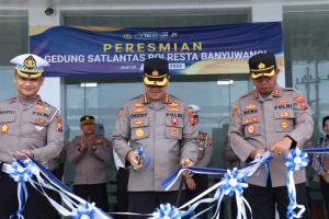 Dengan Gedung Baru Satlantas Polresta Banyuwangi Diharapkan Bisa Menjadi Etalase Polisi,Terdepan Dalam Pelayanan Publik
