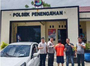 Nekat Maling HP Sopir Truk di Rest Area Tol JTTS, Pengemudi Honda Brio Ditangkap Polisi