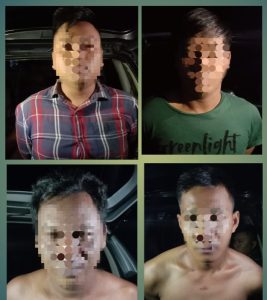 Empat Pelaku Curat, Diringkus Unit Reskrim Polsek Sidomulyo