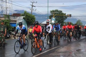 Madivif 2 Kostrad Laksanakan Funbike Keliling Malang Raya