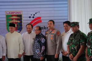 Wakapolda Hadiri Kegiatan Groundbreaking Pembangunan Masjid Raya Al-Bakrie Lampung