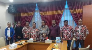 Ketua DPRD, Baskami Ginting Terima Audiensi LMPP Sumut