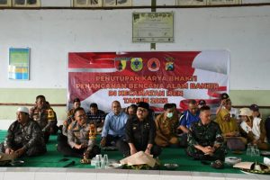 Karya Bhakti Penanganan Bencana Alam Banjir Ijen Resmi di Tutup Oleh Dandim 0822 Bondowoso